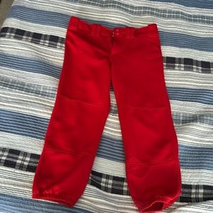 Mizuno women’s medium softball pants